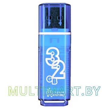 USB Flash Smartbuy 32GB Glossy series Blue (SB32GBGS-B)